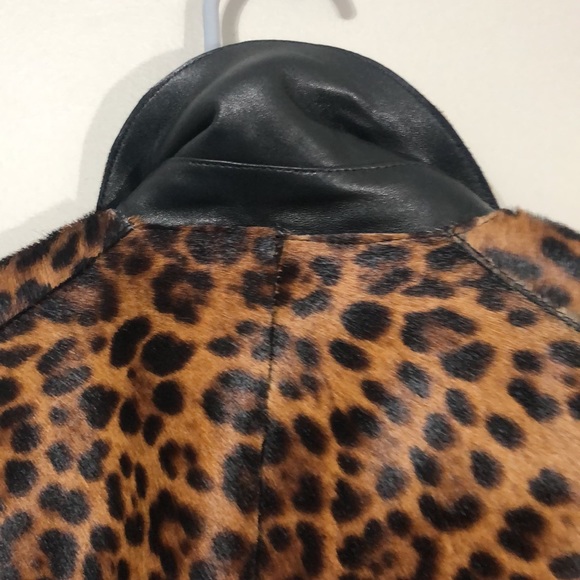 Rag & Bone Sigrid leopard calf hair jacket - Picture 7 of 8